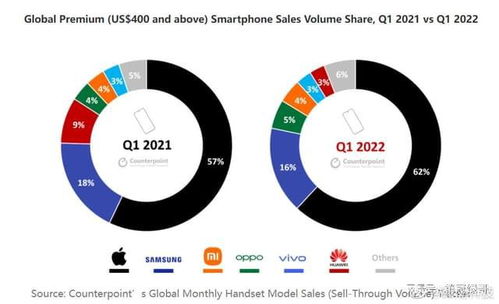 高端市場(chǎng)蘋果獨(dú)占鰲頭，國(guó)產(chǎn)品牌逆境求進(jìn)